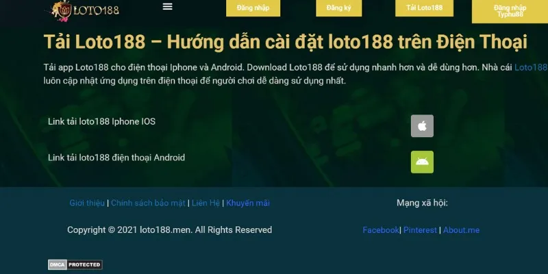 Nhấp vào tùy chọn "Đăng Nhập" hoặc "Login" trên màn hình